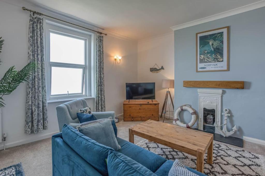 Seafront Apartment Hunstanton - Crabpot Cottages المظهر الخارجي الصورة